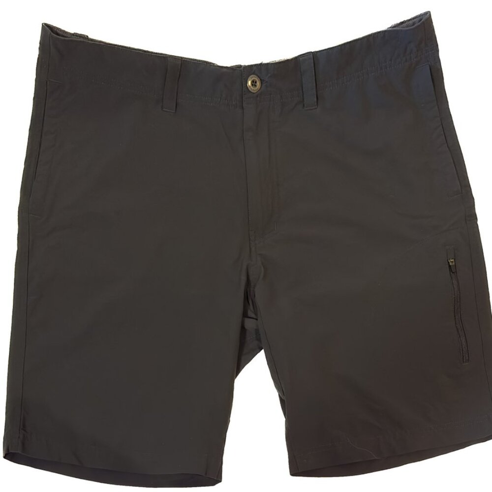 Patagonia Shorts Men's 36 Hiking Flat Front Chino Grey Casual Outdoors EXCELLENT